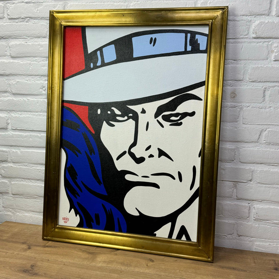 Original Pop-Art Acrylic Painting by Jan de Vries