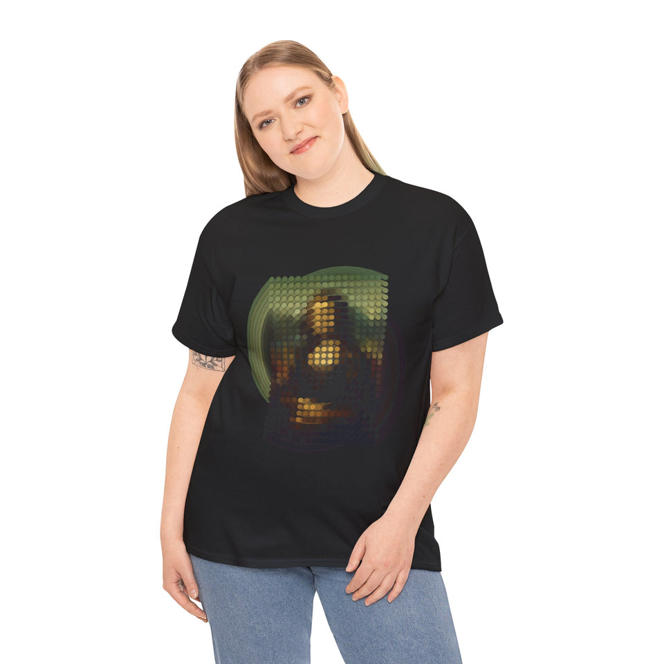 Mona Lisa Dots Art - Abstract -  T-Shirt - PepArt Clothing - | Art T-Shirt |