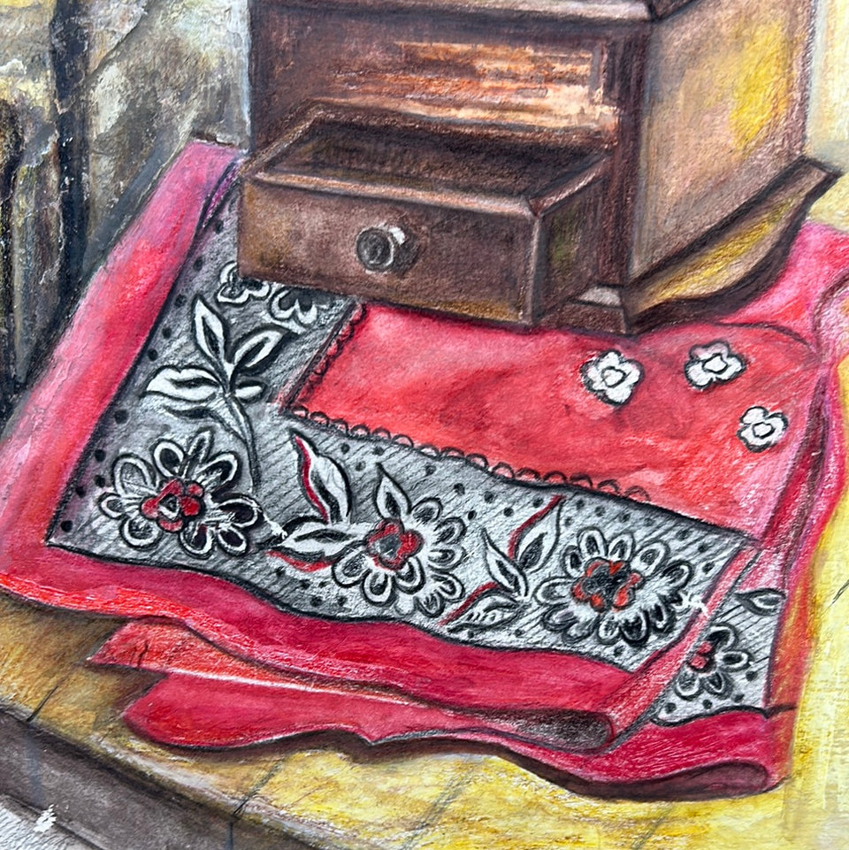 Still life with coffee grinder - 1994 - Gijs van der Meyden