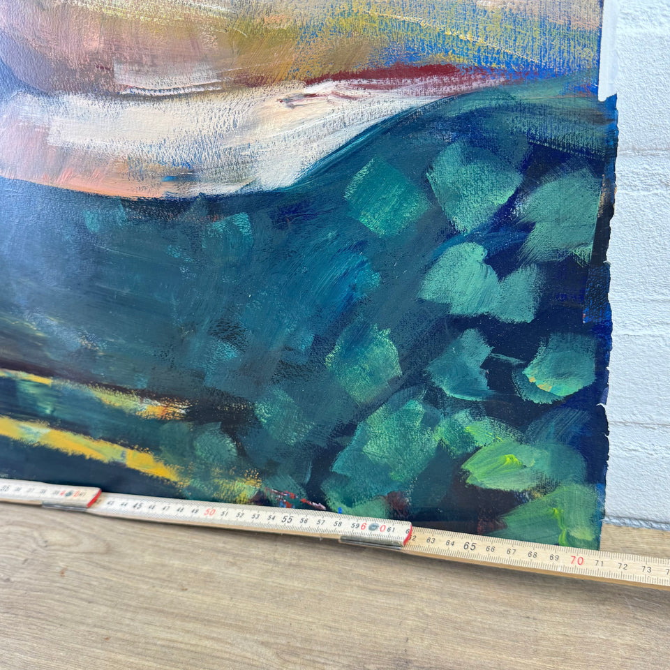 Very large painting: Pure beauty by Coraline Bäcker