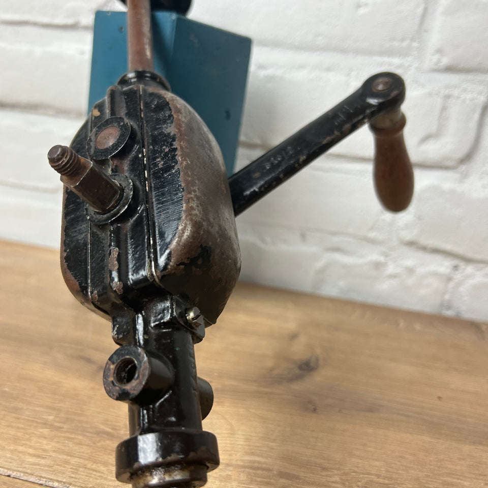 Antique cast iron hand drill