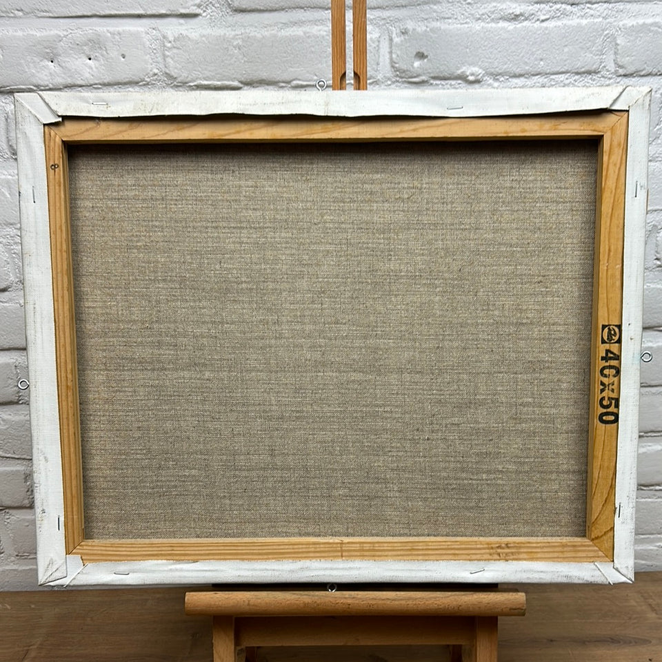 Oil painting by J. Schrama