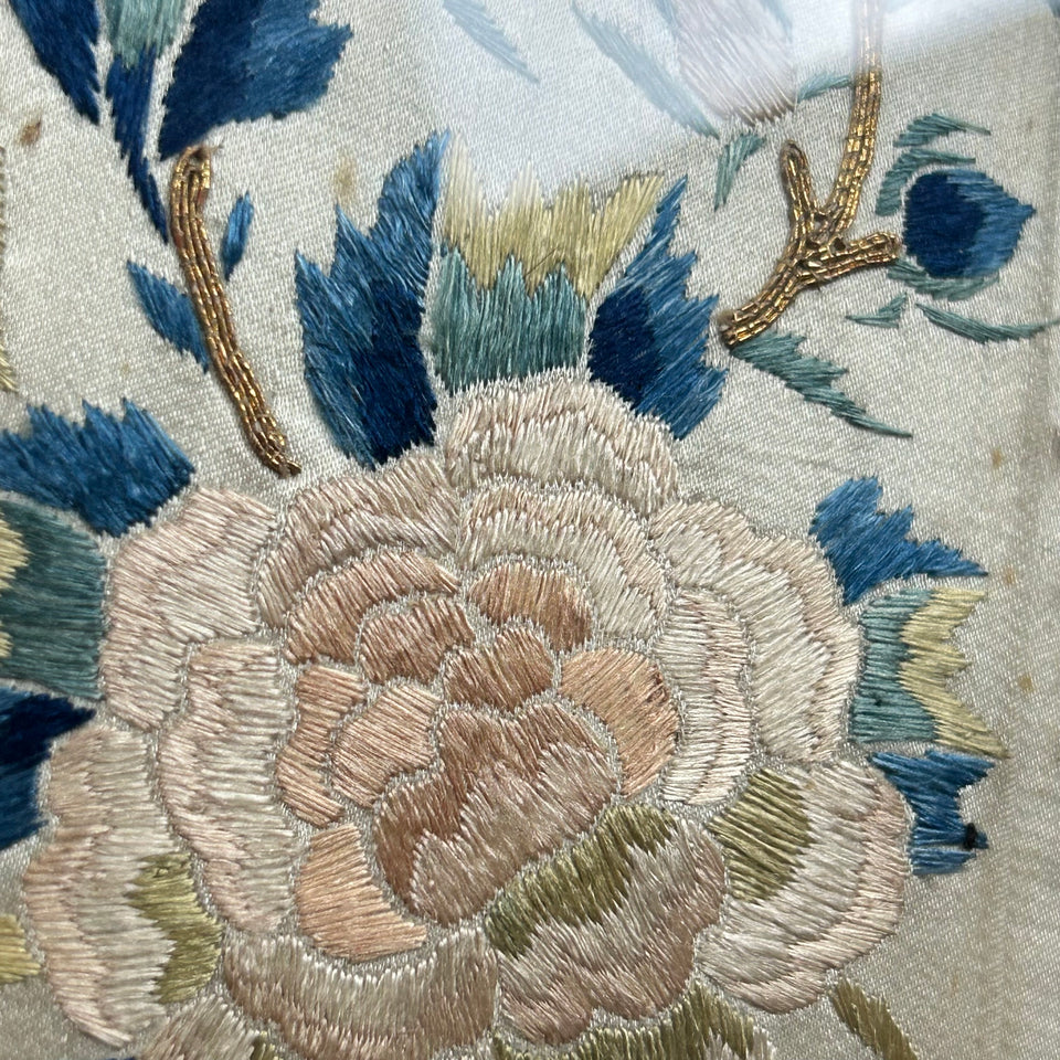 19th century - Qing Dynasty Asian Silk Cotton work