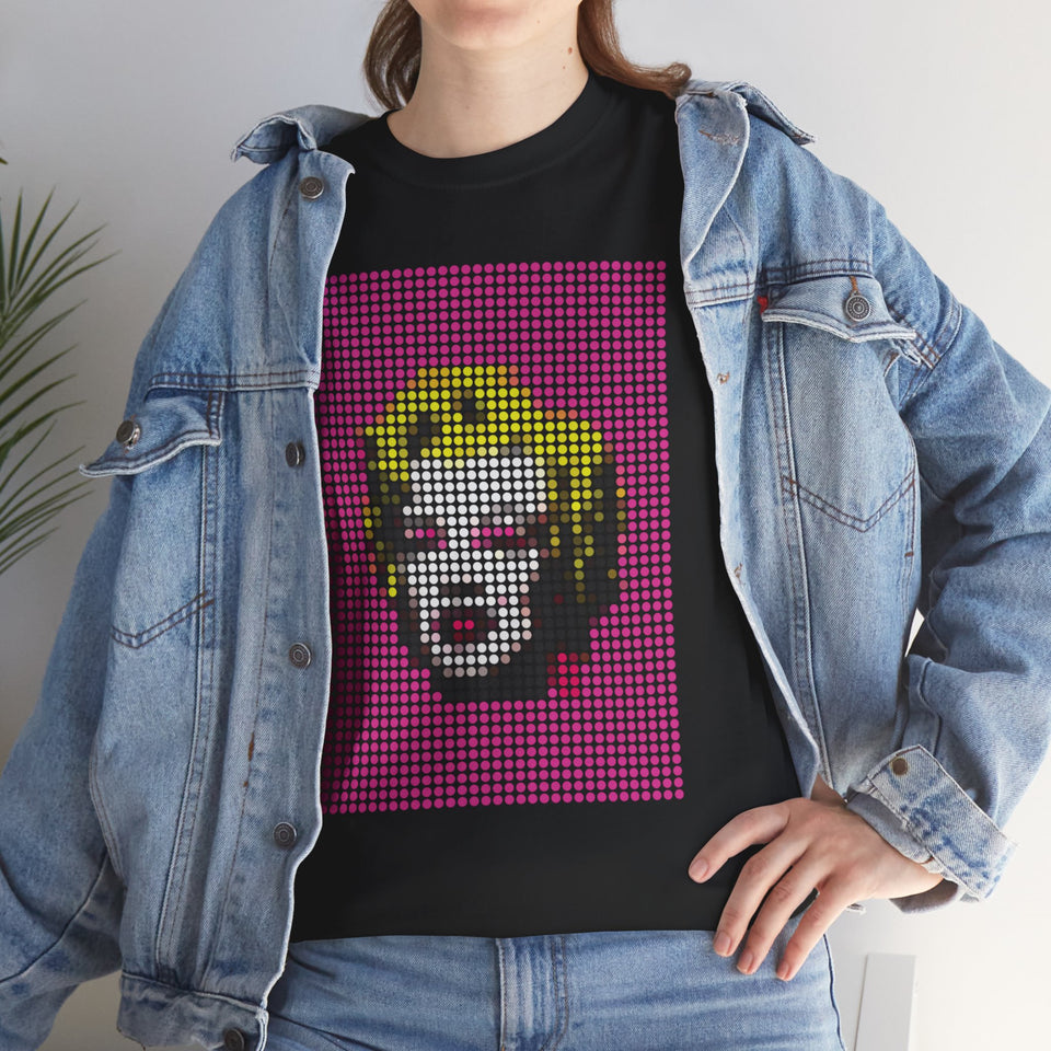 Warhol's Marilyn - Dots Art  T-Shirt - Pep-Art Clothing - | Art T-Shirt |