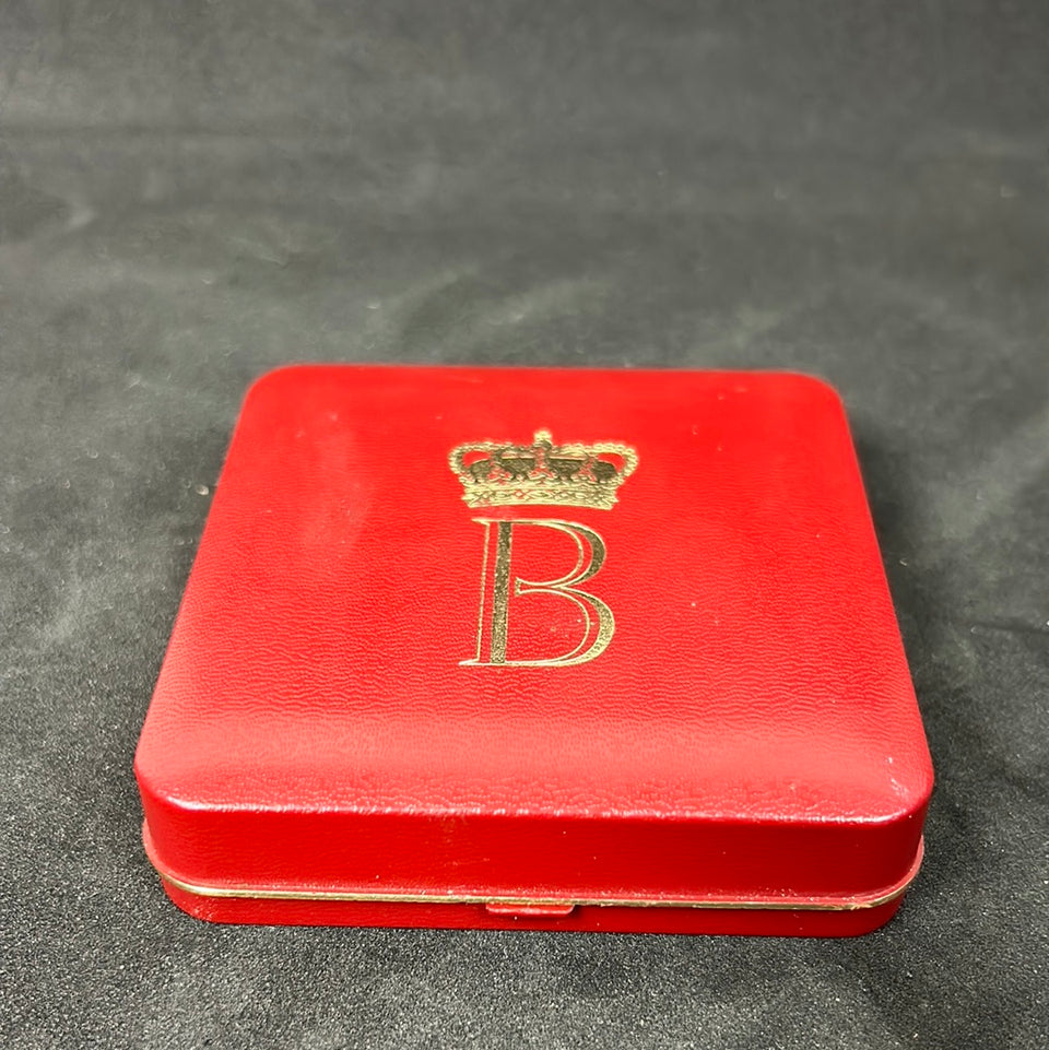 Belgie-Belgique Medaille Brons koning Boudewijn