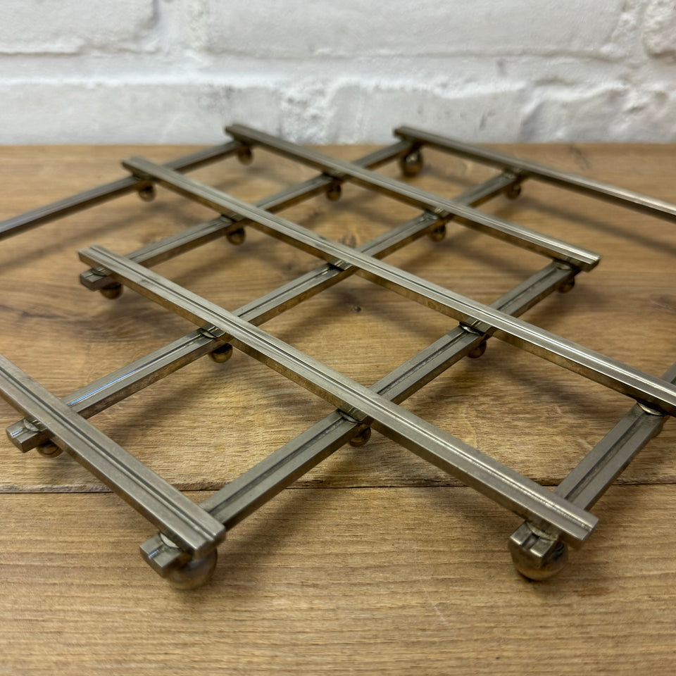 Jacques Adnet - Vintage Folding trivet or coaster