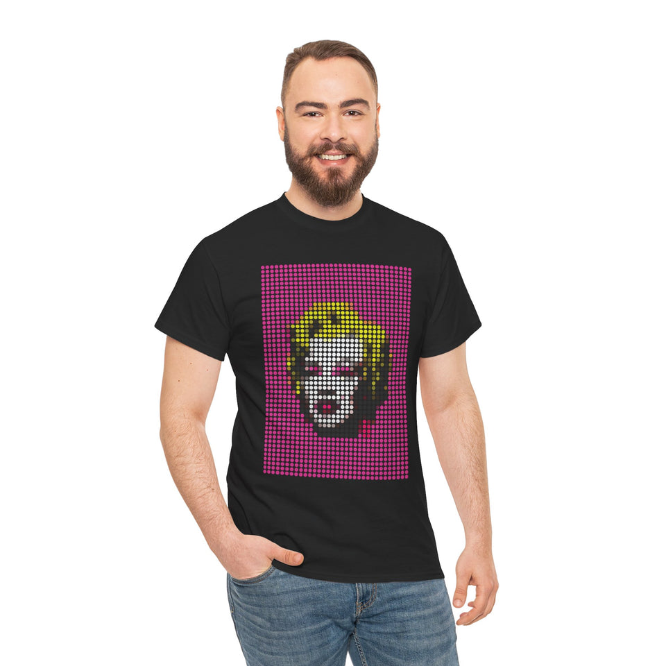 Warhol's Marilyn - Dots Art  T-Shirt - Pep-Art Clothing - | Art T-Shirt |