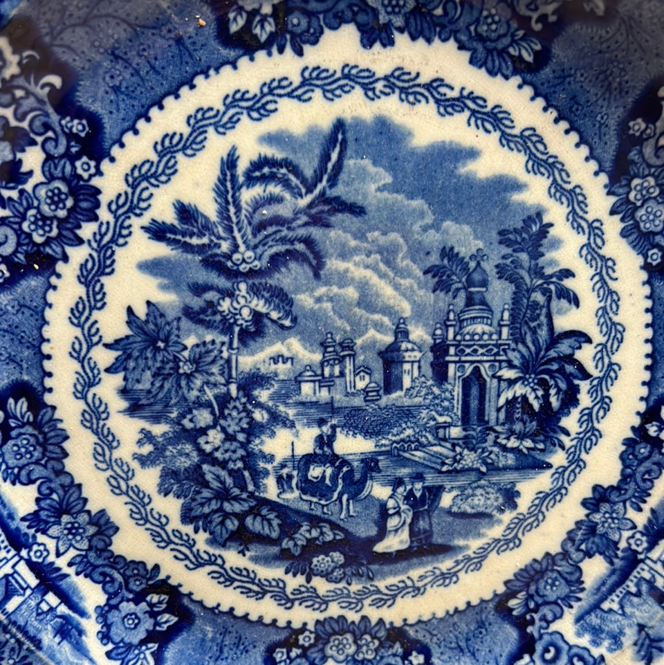 Two Vintage Plates Dutch Delfts Blue from Petrus Regout (Maastricht)