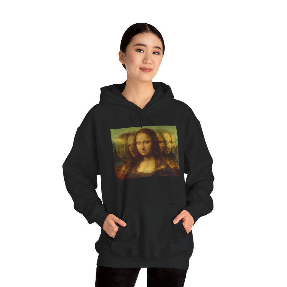 Mona Lisa “Catch Her Smile” Hoodie - PepArt Clothing - DaVinci's masterpiece - Art Hoodie
