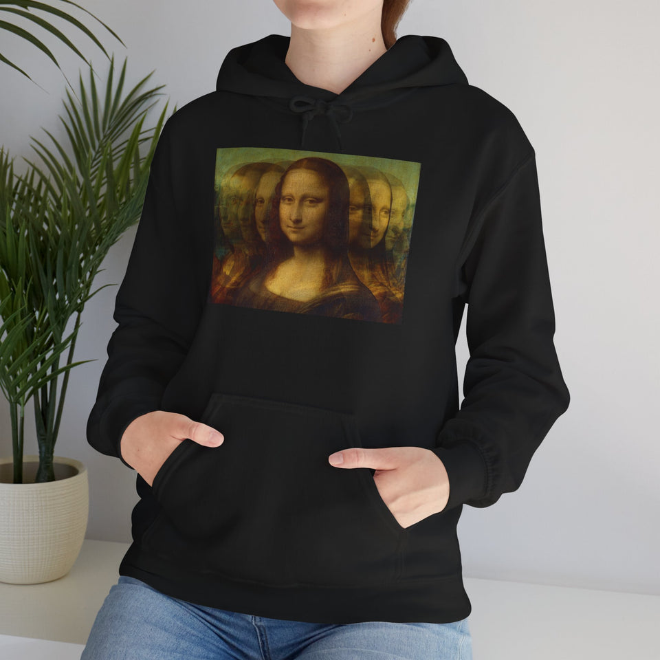 Mona Lisa “Catch Her Smile” Hoodie - PepArt Clothing - DaVinci's masterpiece - Art Hoodie