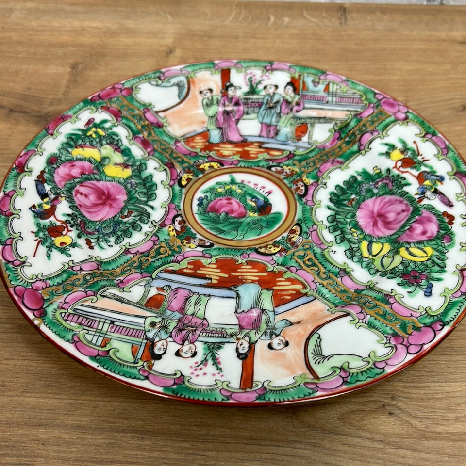 Set of 3 Hand painted Chinese plates