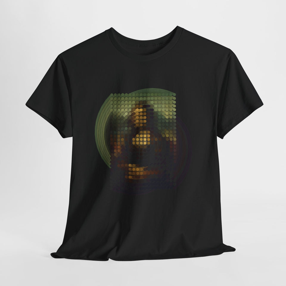 Mona Lisa Dots Art - Abstract -  T-Shirt - PepArt Clothing - | Art T-Shirt |