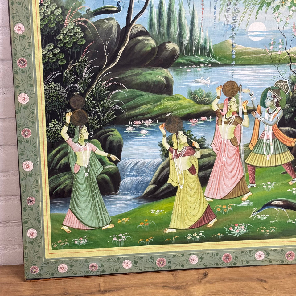 Pichwai Krishna Painting - Indian Art - Handpainted