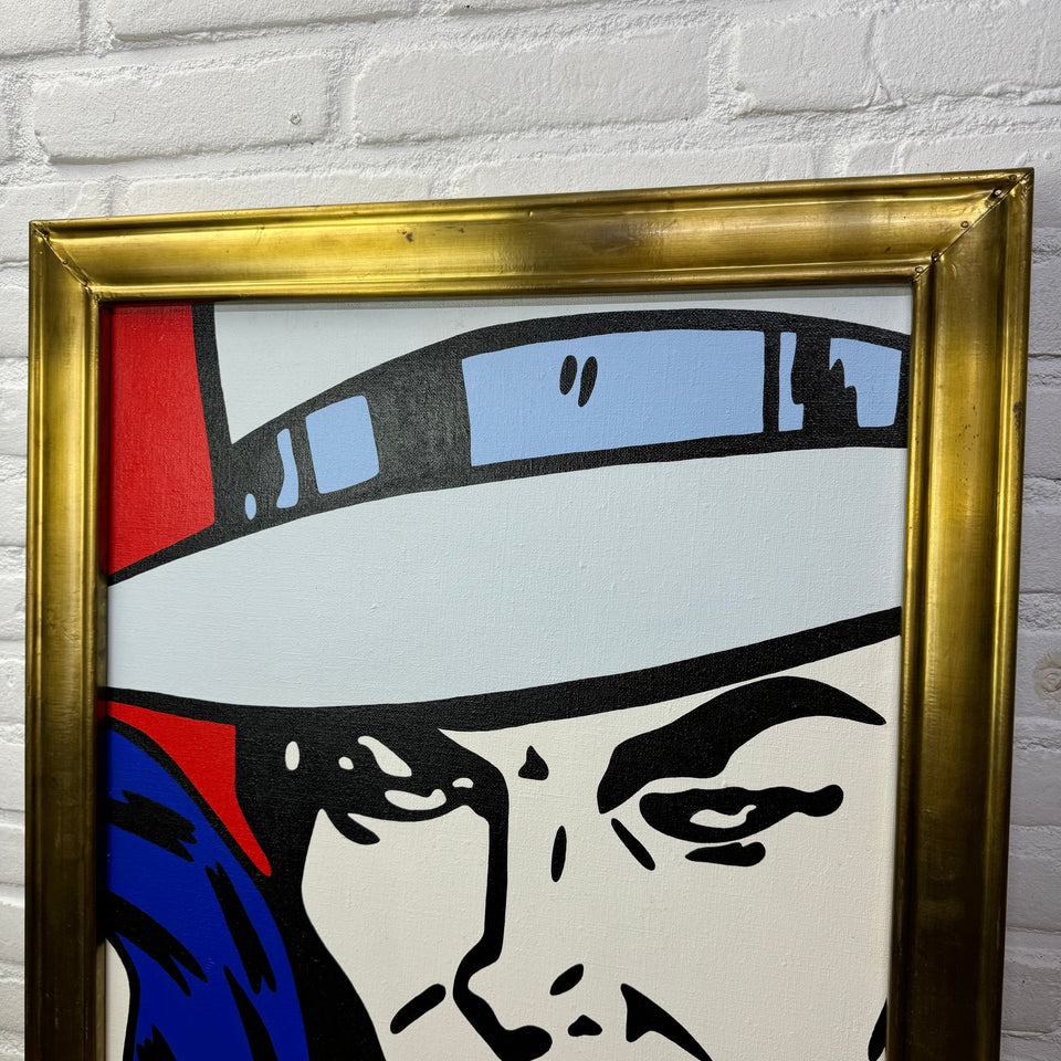 Original Pop-Art Acrylic Painting by Jan de Vries