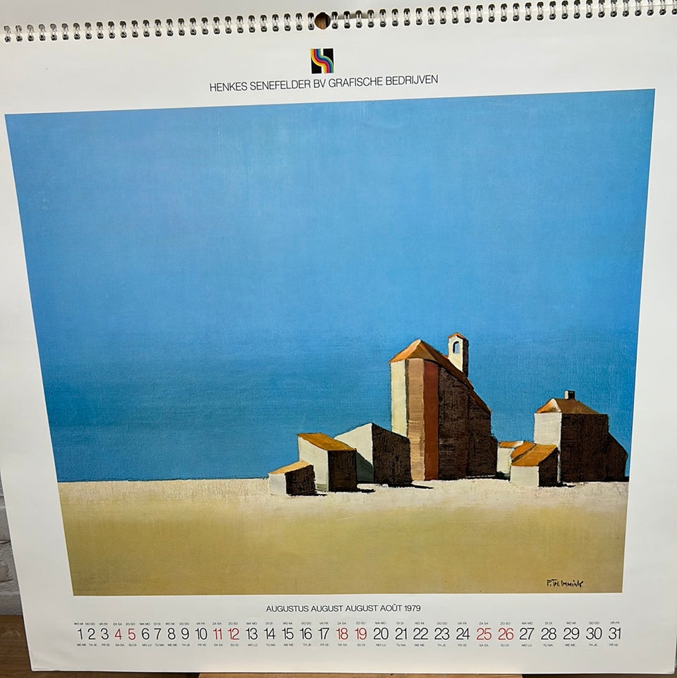 Bob Immink 1979 Landscapes art calender