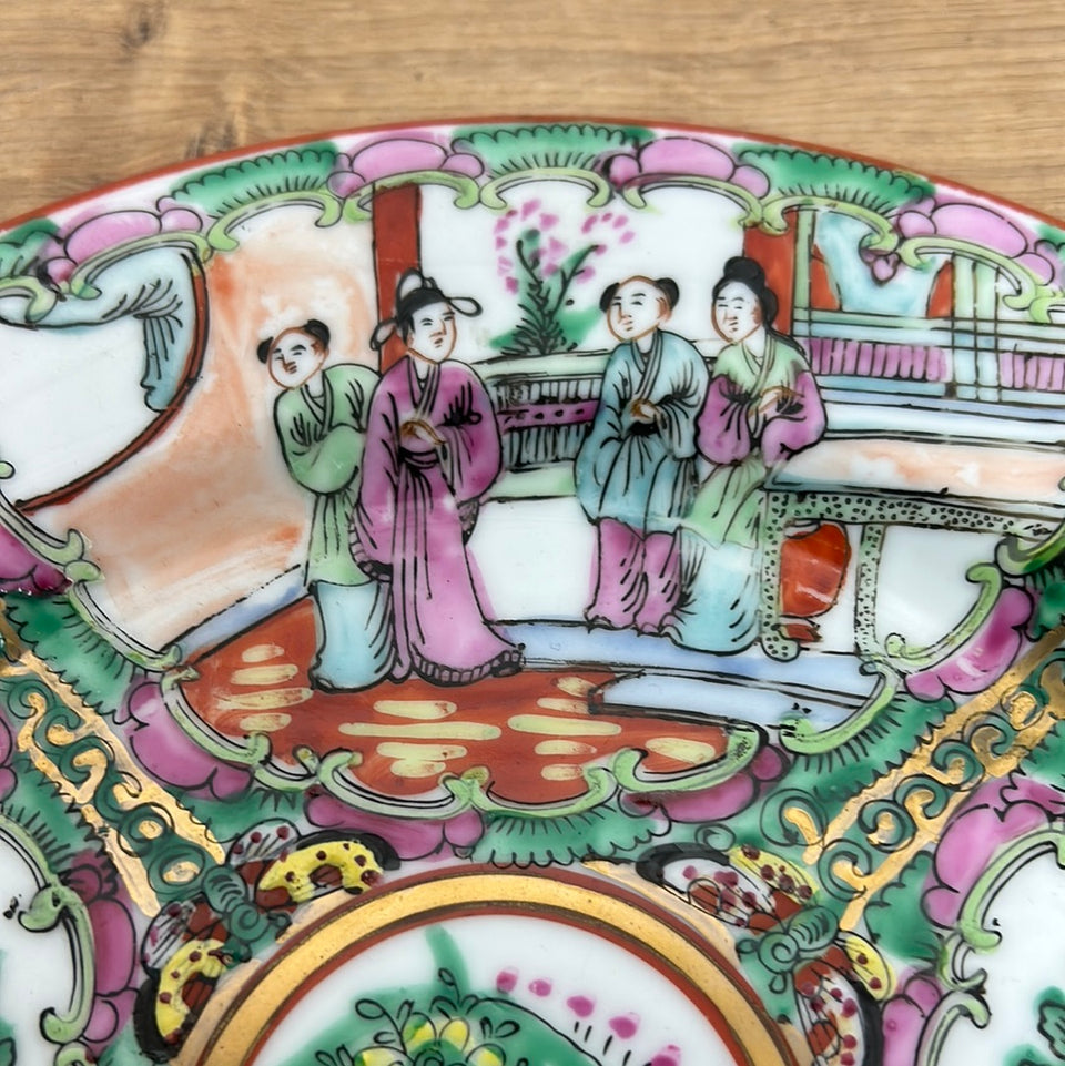 Set of 3 Hand painted Chinese plates