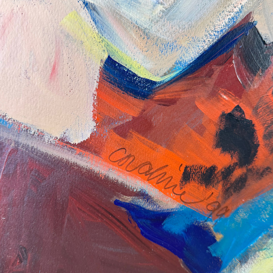 Very large painting: Pure beauty by Coraline Bäcker