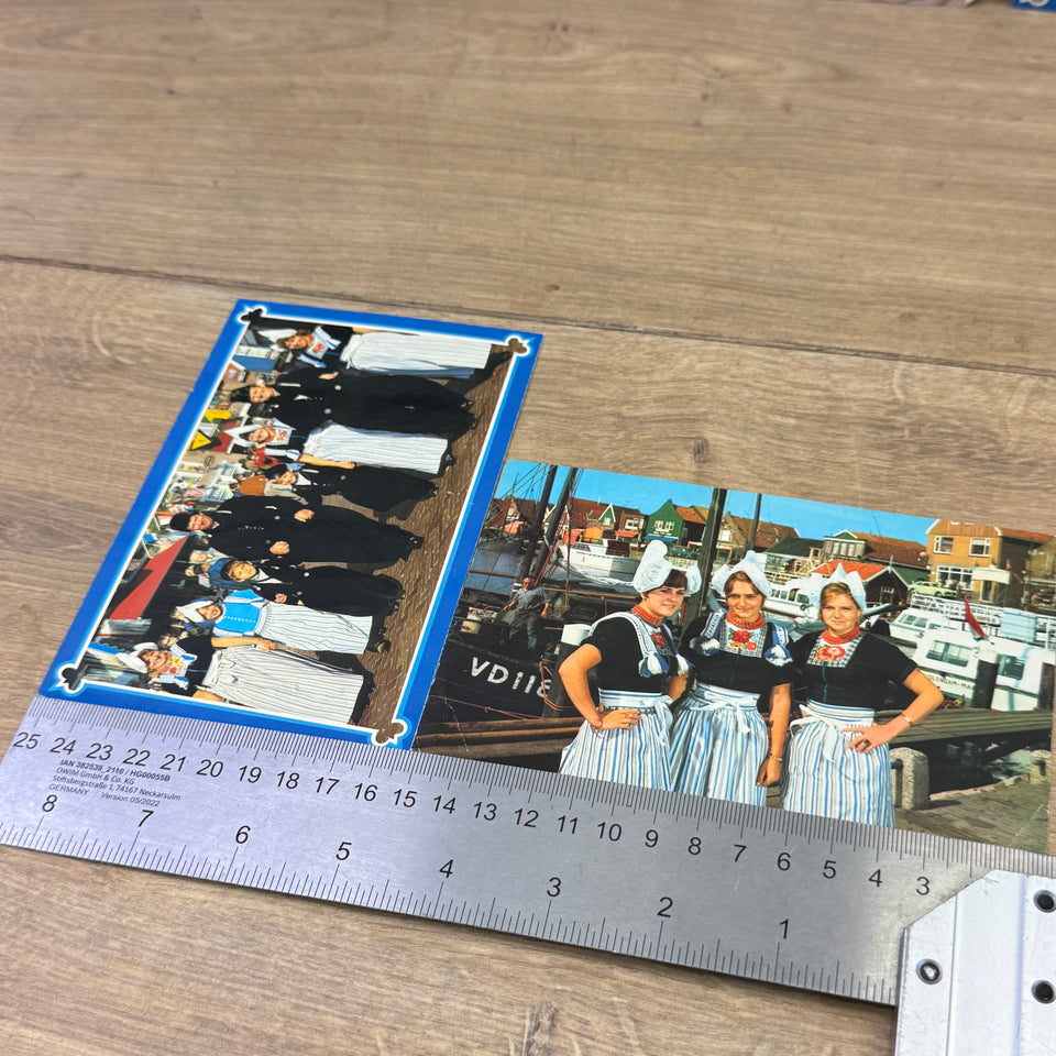 Vintage Holland postcards - Collection of Dutch Folklore Costume photo cards – Holland’s Traditional Culture Costumes