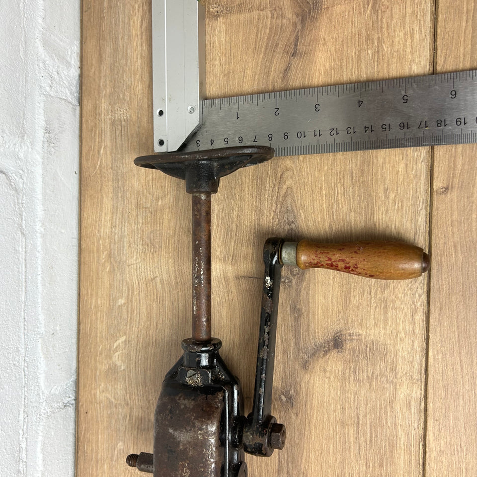 Antique cast iron hand drill