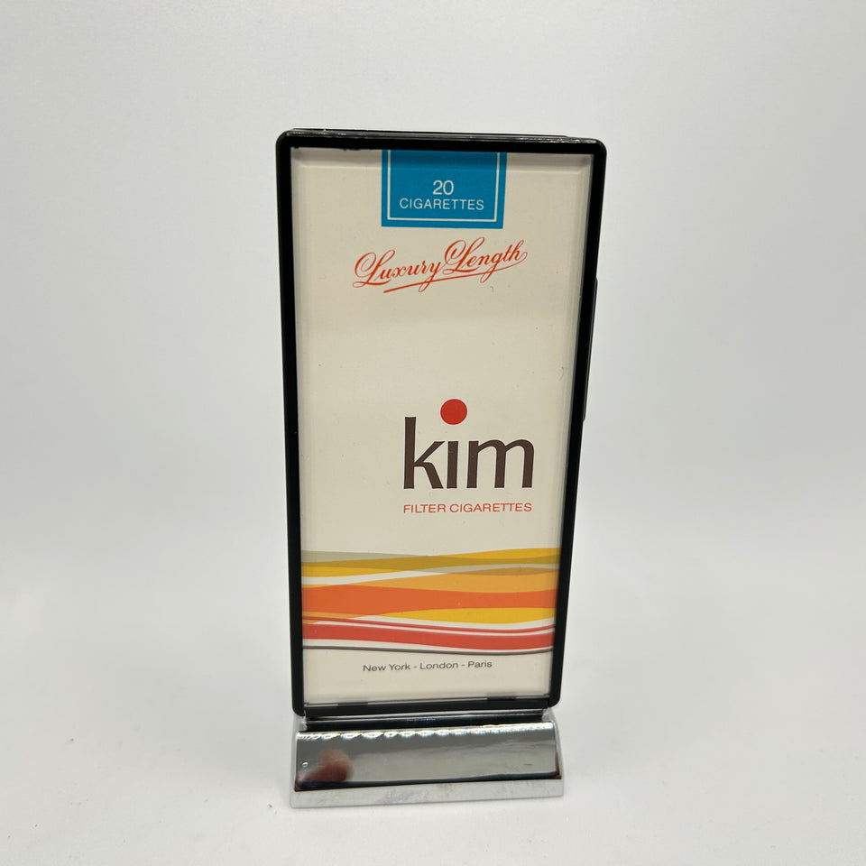 Vintage new Kim Cigarettes package lighter