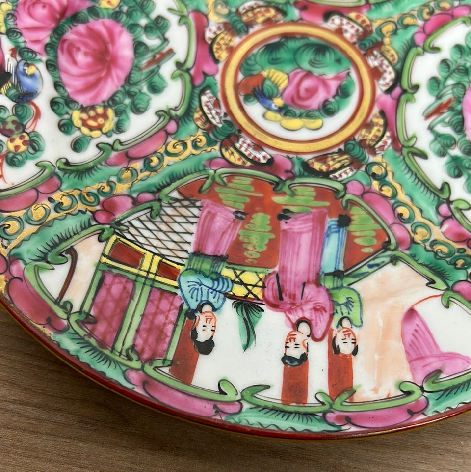 Set of 3 Hand painted Chinese plates