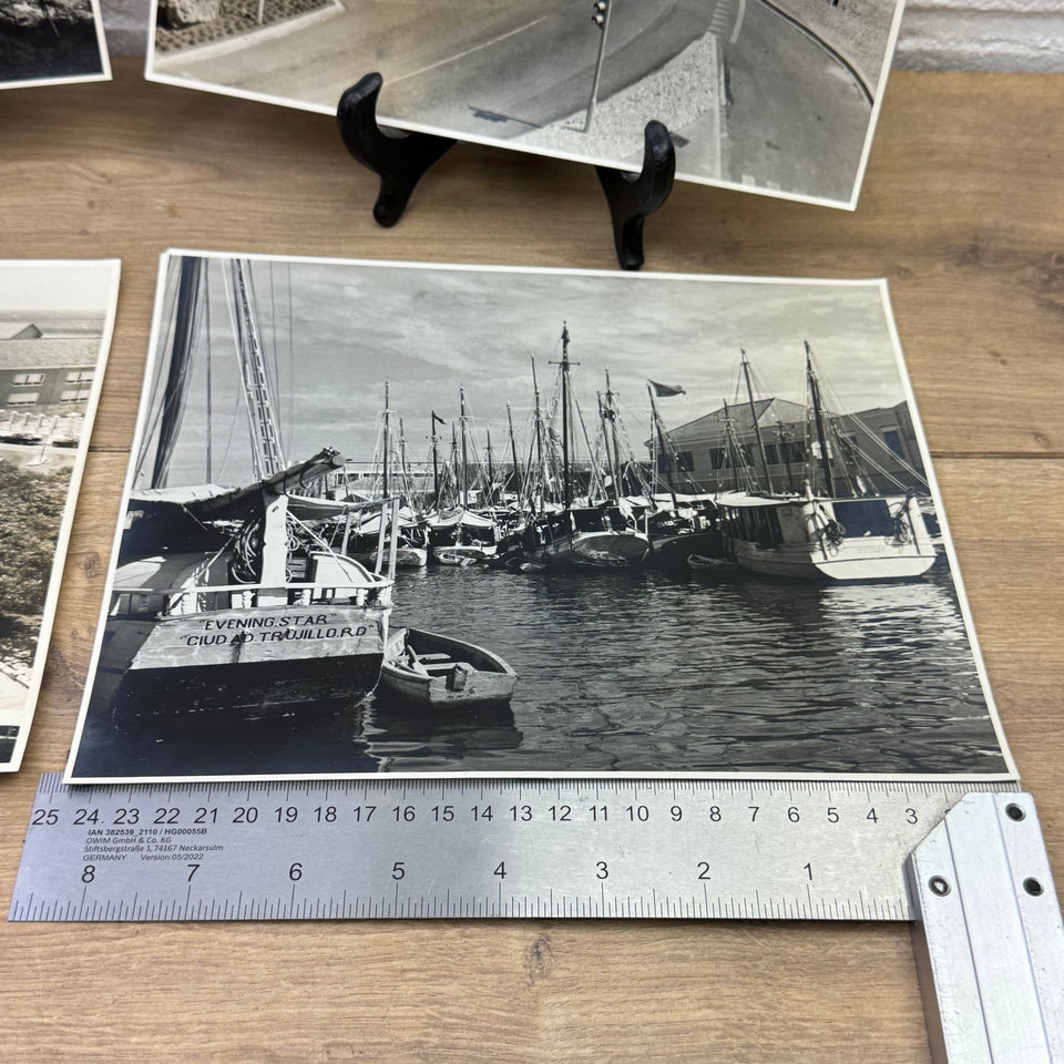Vintage Black-and-White Personal Photo Series – Curaçao (1960s–1970s)