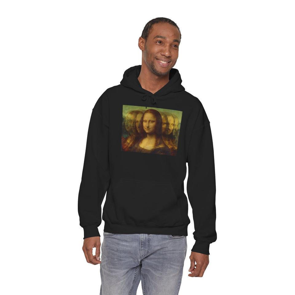Mona Lisa “Catch Her Smile” Hoodie - PepArt Clothing - DaVinci's masterpiece - Art Hoodie