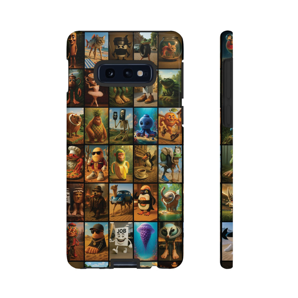 Brain Rot Collage Smartphone Case - All the Italian Brainrot characters