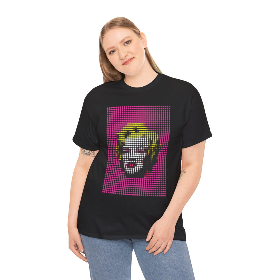Warhol's Marilyn - Dots Art  T-Shirt - Pep-Art Clothing - | Art T-Shirt |
