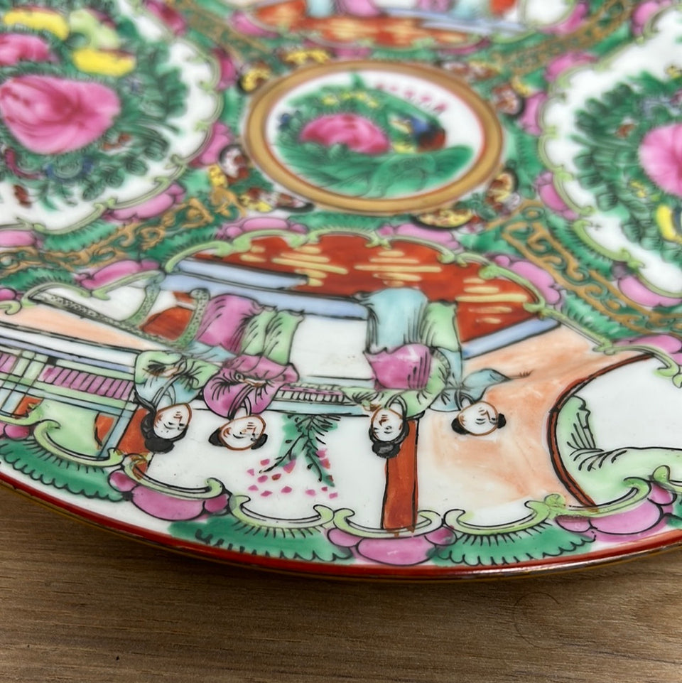 Set of 3 Hand painted Chinese plates