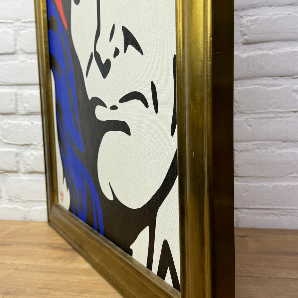 Original Pop-Art Acrylic Painting by Jan de Vries