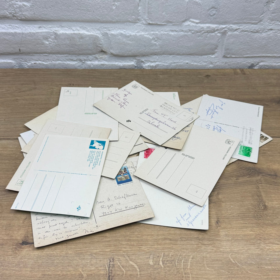 Postcard Collection of Dutch Folklore Costume with Dutch Woman Vintage photo cards – Holland’s Traditional Culture Costumes