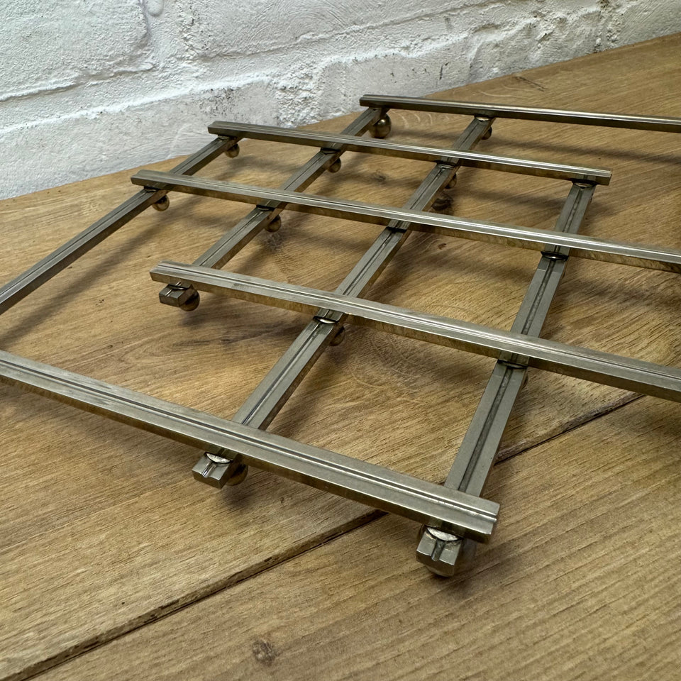 Jacques Adnet - Vintage Folding trivet or coaster