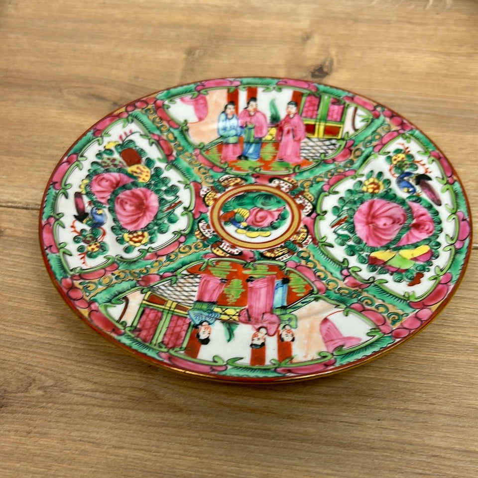 Set of 3 Hand painted Chinese plates