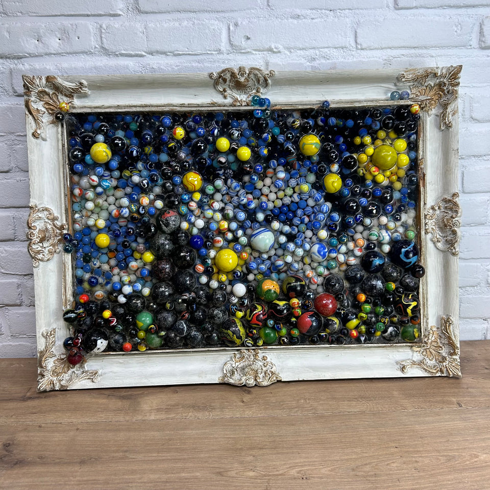 Starry Night of Marbles - Original artwork - Also available as printed version