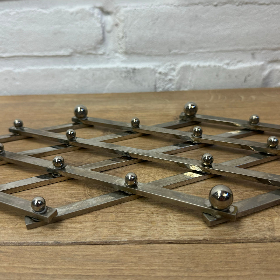 Jacques Adnet - Vintage Folding trivet or coaster