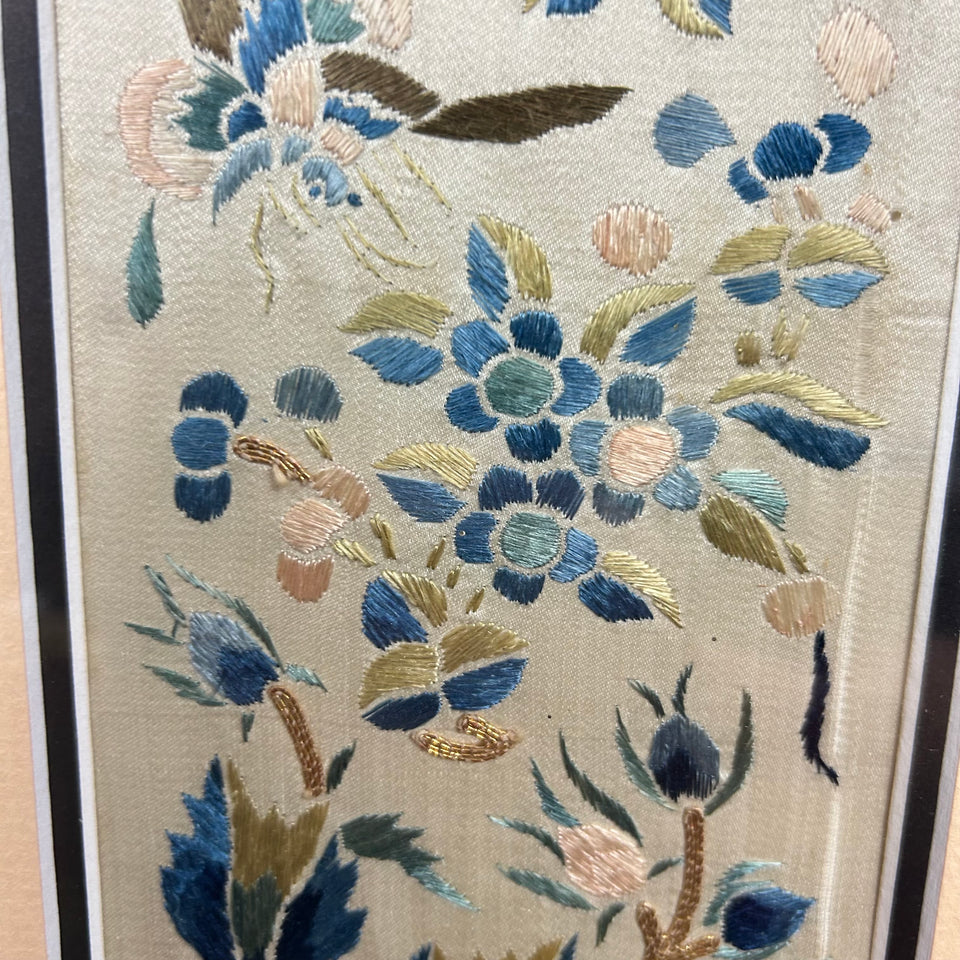 19th century - Qing Dynasty Asian Silk Cotton work