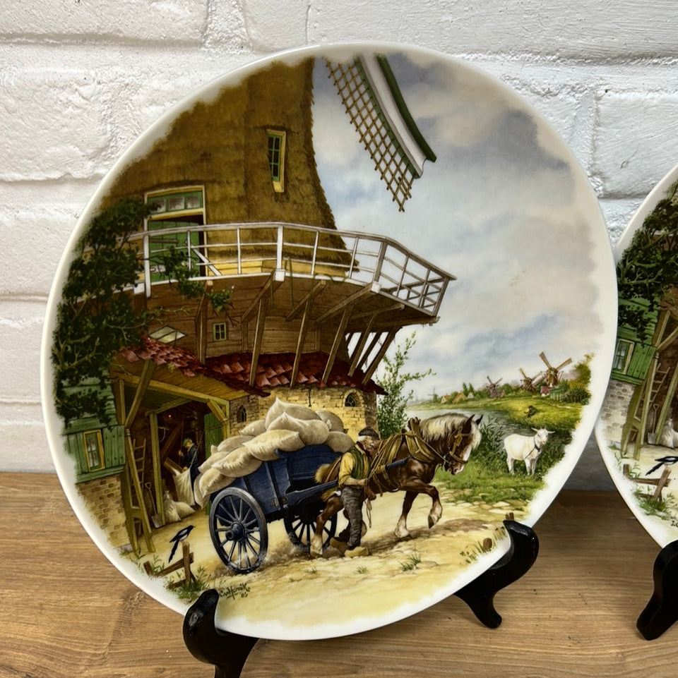 Ceramic plate by Royal Schwabap Holland