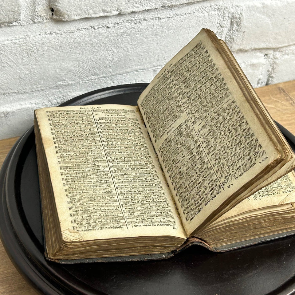 Antique 18th Century Bible from the Netherlands