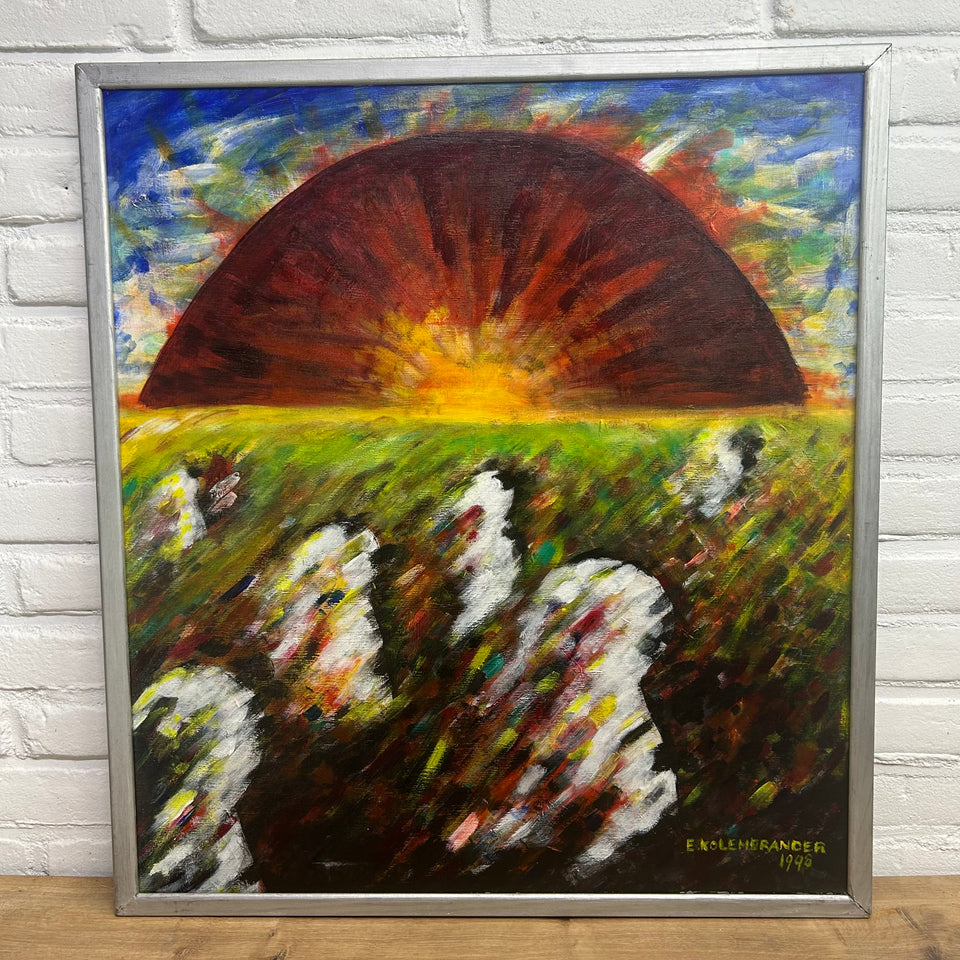 Here comes the sun - Oil painting by E. Kolenbrander