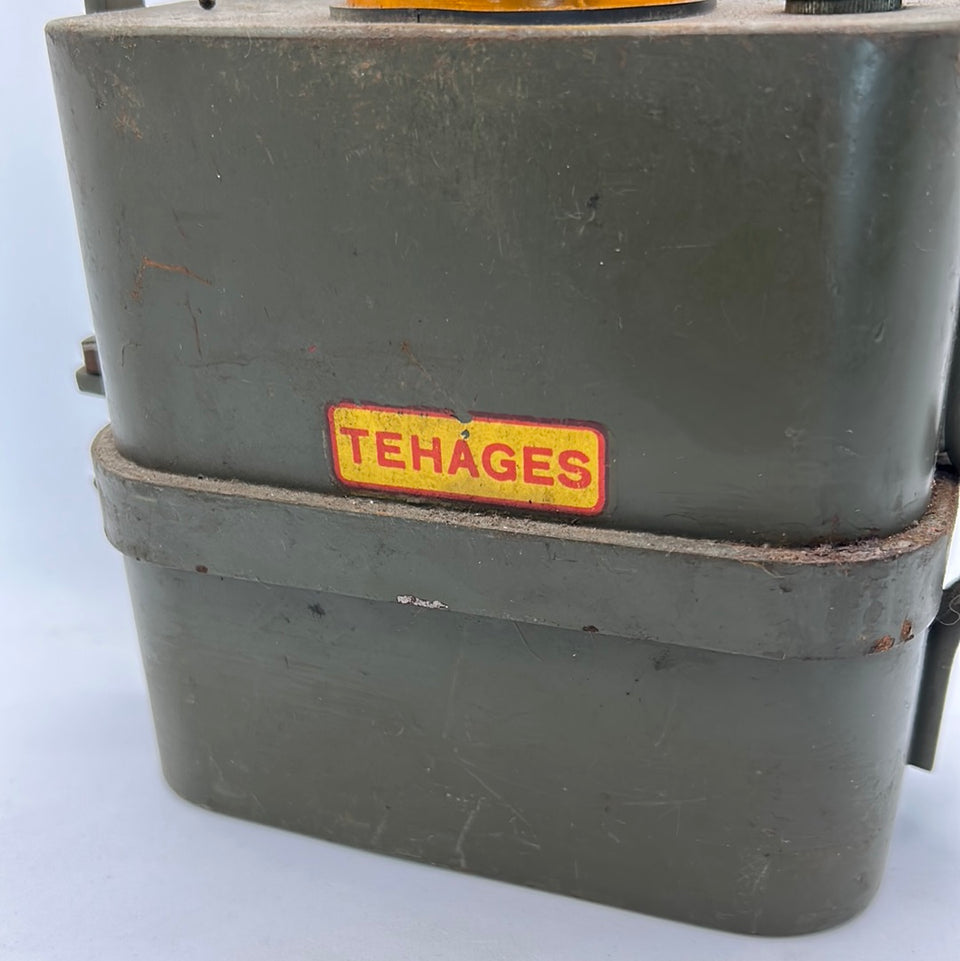 Vintage Army warning light