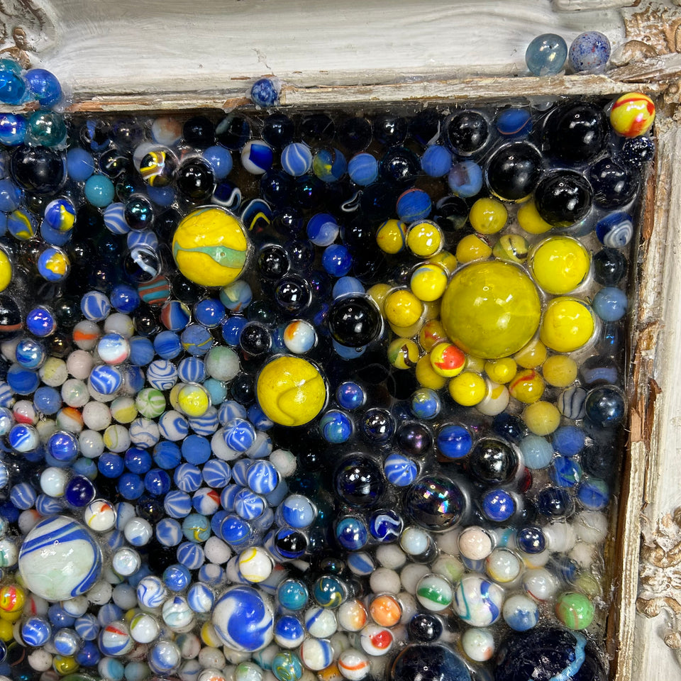 Starry Night of Marbles - Original artwork - Also available as printed version
