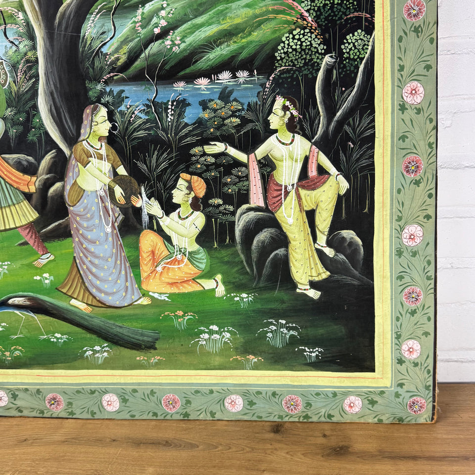 Pichwai Krishna Painting - Indian Art - Handpainted