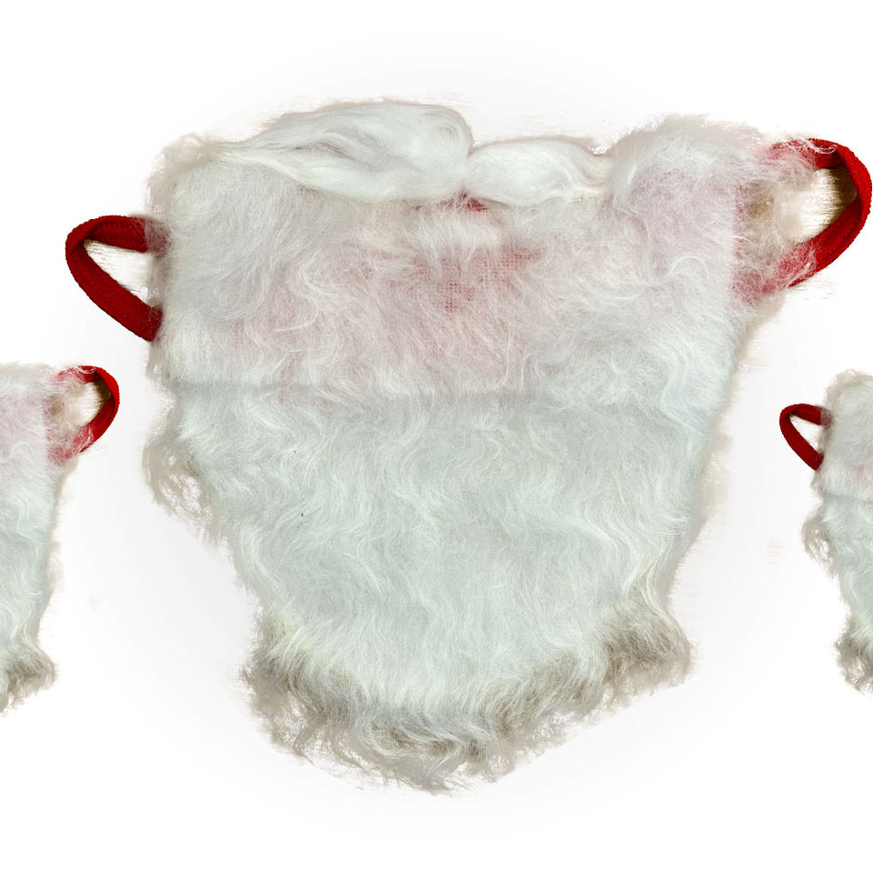 3 x Santa Beards with ear handles