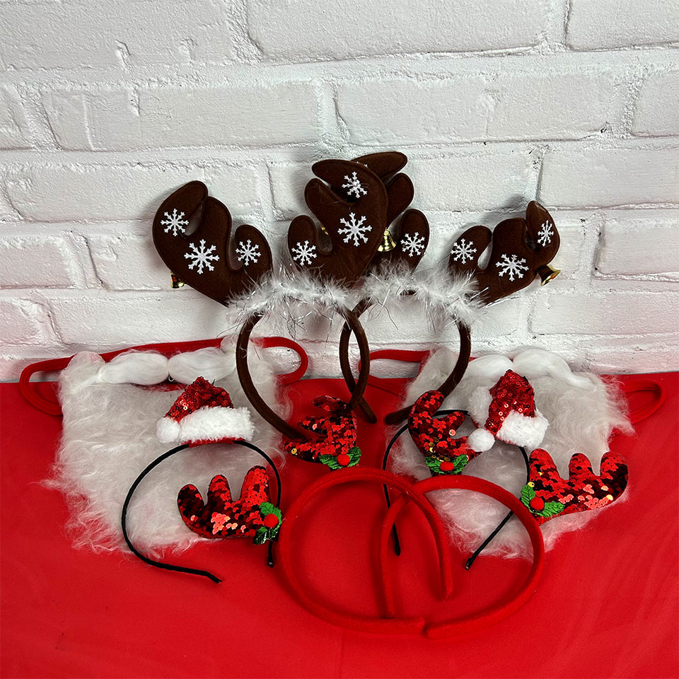 Christmas Hair Decoration set of 8 items