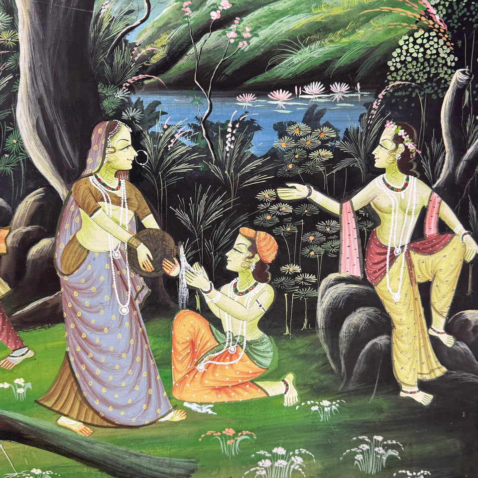 Pichwai Krishna Painting - Indian Art - Handpainted