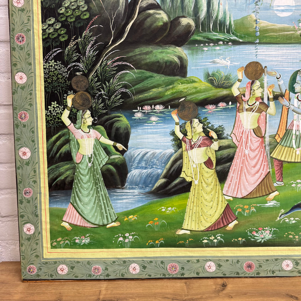 Pichwai Krishna Painting - Indian Art - Handpainted