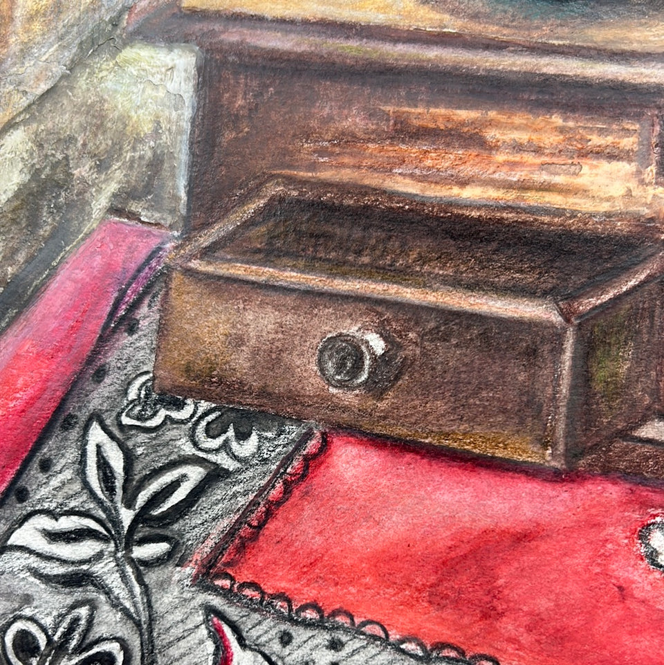 Still life with coffee grinder - 1994 - Gijs van der Meyden