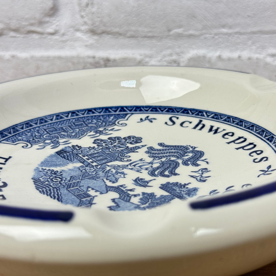 Rare Vintage ceramic Schweppes - The 3 Bitters - Ashtray