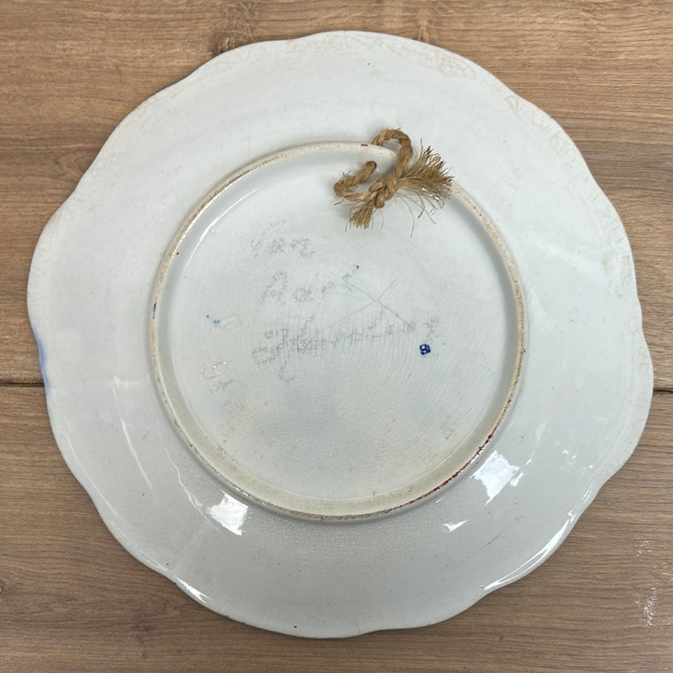 Four Seasons Vintage Plates Dutch Delfts Blue